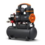 Luchtcompressor - 9L/35L - Fluistercompressor, Doe-het-zelf en Verbouw, Compressors, Verzenden, 10 bar of meer, Nieuw, Minder dan 200 liter/min