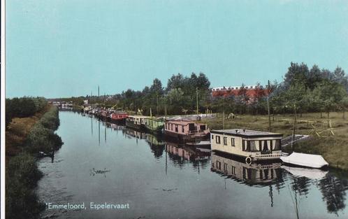 emmeloord 2 x  espelervaart-marktdag, Verzamelen, Ansichtkaarten | Nederland, 1960 tot 1980, Ophalen of Verzenden