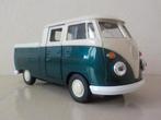 VW Volkswagen T1 pick-up dubbele cabine van Welly, Hobby en Vrije tijd, Modelauto's | 1:43, Ophalen of Verzenden, Nieuw, Auto