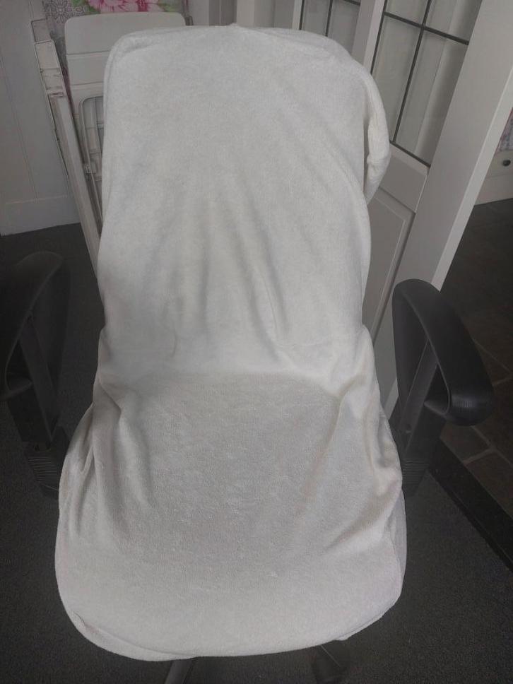 Badstof hoezen voor kantelbare rolstoel - Orthototaal, Diversen, Rolstoelen, Zo goed als nieuw, Ophalen of Verzenden