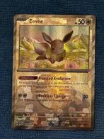 Eevee 074/131 Master Ball Reverse Holo, Ophalen of Verzenden, Zo goed als nieuw, Losse kaart, Foil