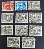 Nederland 1940 - nvph 357-370 - Cijfer type 'Guilloche', Verzenden, Na 1940, Postfris