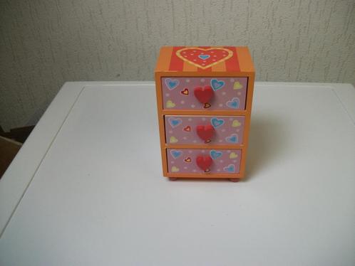 Klein houten ladenkastje voor sieraden, Kinderen en Baby's, Kinderkamer | Inrichting en Decoratie, Gebruikt, Overige typen, Ophalen of Verzenden