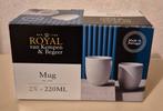 Royal van Kempen & Begeer / Mug 2 x 220ml, Huis en Inrichting, Keuken | Servies, Overige materialen, Nieuw, Ophalen of Verzenden