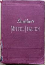 Baedeker Italien Zweiter Teil Mittel-Italien und Rom, 1896, Baedeker, Karl, Europa, Ophalen of Verzenden, Reisgids of -boek
