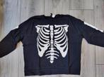 Trui skelet Halloween maat L valt kleiner, Kleding | Dames, Ophalen of Verzenden, Zo goed als nieuw, Zwart
