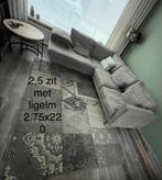 Hoekbank met kleed, Huis en Inrichting, Ophalen, Gebruikt, Vierpersoons of meer, Stof