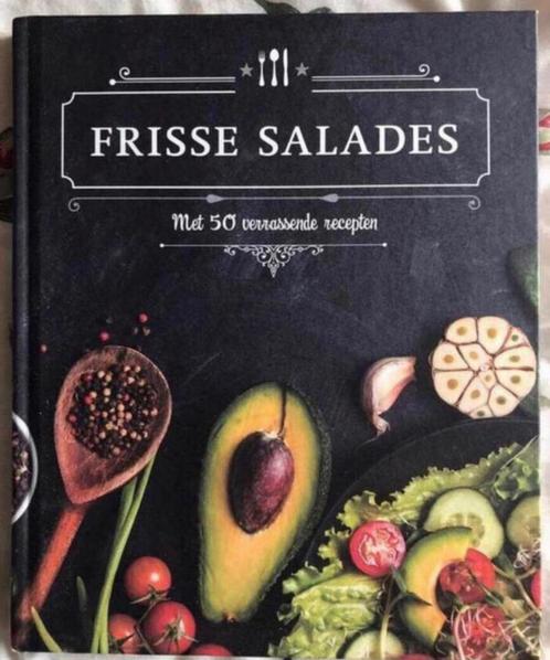 Frisse Salades met 50 Verassende Recepten., Boeken, Gezondheid, Dieet en Voeding, Zo goed als nieuw, Ophalen of Verzenden