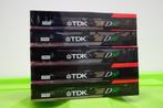 5 nieuwe TDK (geseald dus) cassettebandjes, type: D60  !!, Ophalen, 2 t/m 25 bandjes, Pop, Nieuw in verpakking