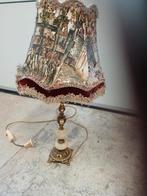 Retro paarden schemerlamp, Ophalen of Verzenden, Gebruikt