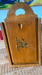 Antieke houten schooltas, Ophalen of Verzenden