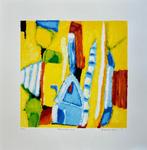 Zeefdruk Saskia Bremer - New Age b.3, Antiek en Kunst, Verzenden
