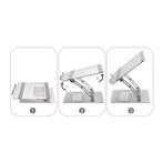 Ergonomisch Verstelbare Laptopstandaard - Aluminium, Verzenden, Nieuw, In diepte verstelbaar