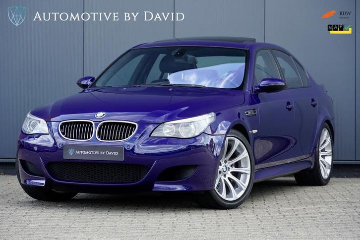 BMW 5 Serie M5 V10 5.0L 507 pk E60 SMG AUTOMAAT / DEALERONDE, Auto's, BMW, Bedrijf, Te koop, 5-Serie, ABS, Airbags, Airconditioning