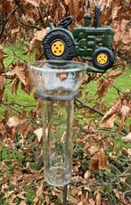 Regenmeter Tractor, Trekker, groen, gietijzer, tuinobject., Robanjer, Nieuw, Ophalen of Verzenden, Harmelen