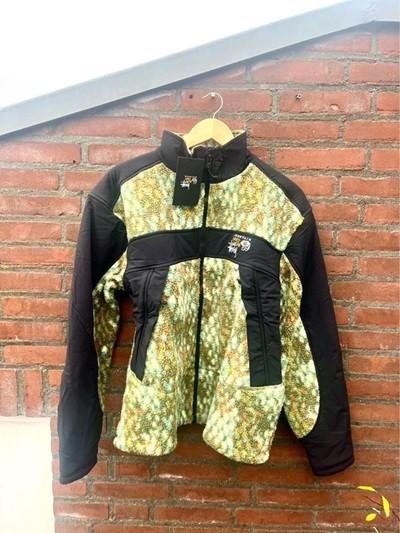 Mountain Hardwear Stussy fleece jas jacket M camouflage army, Kleding | Heren, Bodywarmers, Nieuw, Maat 48/50 (M), Groen, Ophalen of Verzenden