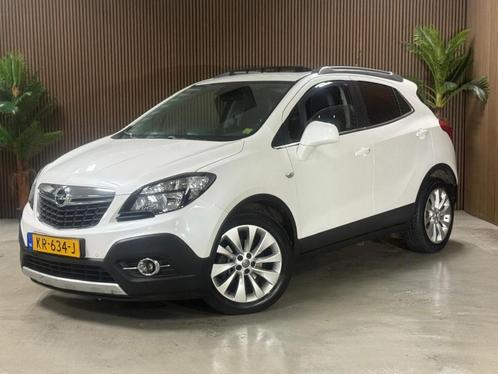 Opel Mokka 1.4 T Cosmo parelmoer wit, Auto's, Opel, Bedrijf, Mokka, ABS, Airbags, Airconditioning, Bluetooth, Boordcomputer, Climate control