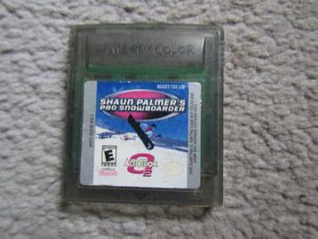 Gameboy spel: Shaun pamer's pro snowboarder beschikbaar voor biedingen