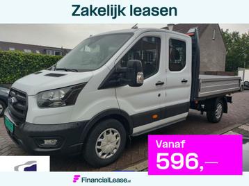 Ford Transit 350 2.0 TDCI L3H1 DC Trend Open Laadbak beschikbaar voor biedingen