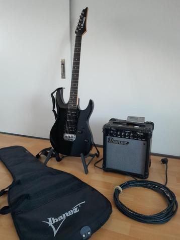 Ibanez elektrische gitaar incl versterker - starterset beschikbaar voor biedingen