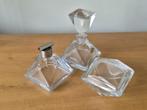 Set 3 delige  Handgeslepen Bleikristall Bleikristal kristal, Ophalen of Verzenden