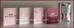 Coach for Women set 5 parfum samples proefjes testers, Verzenden, Nieuw