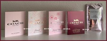 Coach for Women set 5 parfum samples proefjes testers beschikbaar voor biedingen