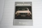 Folder Datsun Stanza (12-1985) (16), Ophalen of Verzenden, Zo goed als nieuw, Overige merken