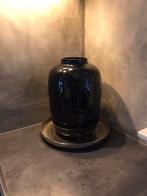 Cheetah vaas groot, Huis en Inrichting, Woonaccessoires | Vazen, Ophalen, Overige kleuren, Minder dan 50 cm, Glas