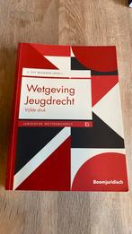 Wetgeving Jeugdrecht - Vijfde Druk, Boeken, Studieboeken en Cursussen, Ophalen of Verzenden, Gamma, Zo goed als nieuw, HBO