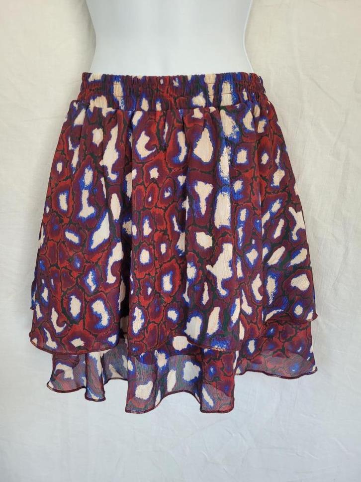 Vrolijke minirok mt S merk Ambika, Kleding | Dames, Rokken, Zo goed als nieuw, Maat 36 (S), Boven de knie, Ophalen of Verzenden