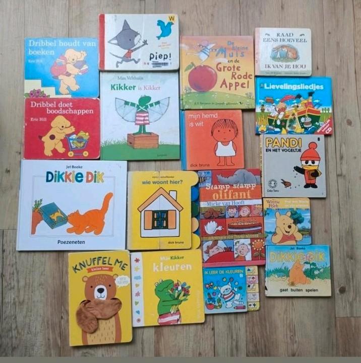 17 prentenboeken kikker Dikkie dik dribbel nijntje raad eens, Boeken, Kinderboeken | Baby's en Peuters, Gelezen, Ophalen of Verzenden