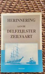 Boekje Herinnering aan de Delfzijlster zeilvaart, Ophalen of Verzenden, Zo goed als nieuw, Zeilboot, Boek of Tijdschrift