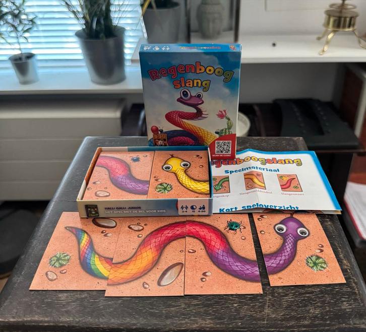 Regenboogslang Spel, Hobby en Vrije tijd, Gezelschapsspellen | Bordspellen, Zo goed als nieuw, Ophalen