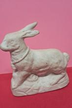 Haasje in biscuit porselein, Ophalen