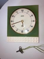 Vintage keramiek Wehrle wandklok, Ophalen of Verzenden, Analoog, Wandklok