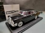 Mercedes 220 W111 Whitebox 1:24 Zwart, Overige merken, Auto, Onbekend, Nieuw