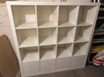 IKEA Kallax kast (16-vaks), gebruikt en gedemonteerd., Huis en Inrichting, Kasten | Boekenkasten, Ophalen, Gebruikt, 100 tot 150 cm