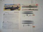 I16 en I58 onderzeeër - Japan - Tamiya - 1:700, Hobby en Vrije tijd, Modelbouw | Boten en Schepen, Ophalen of Verzenden, Gebruikt