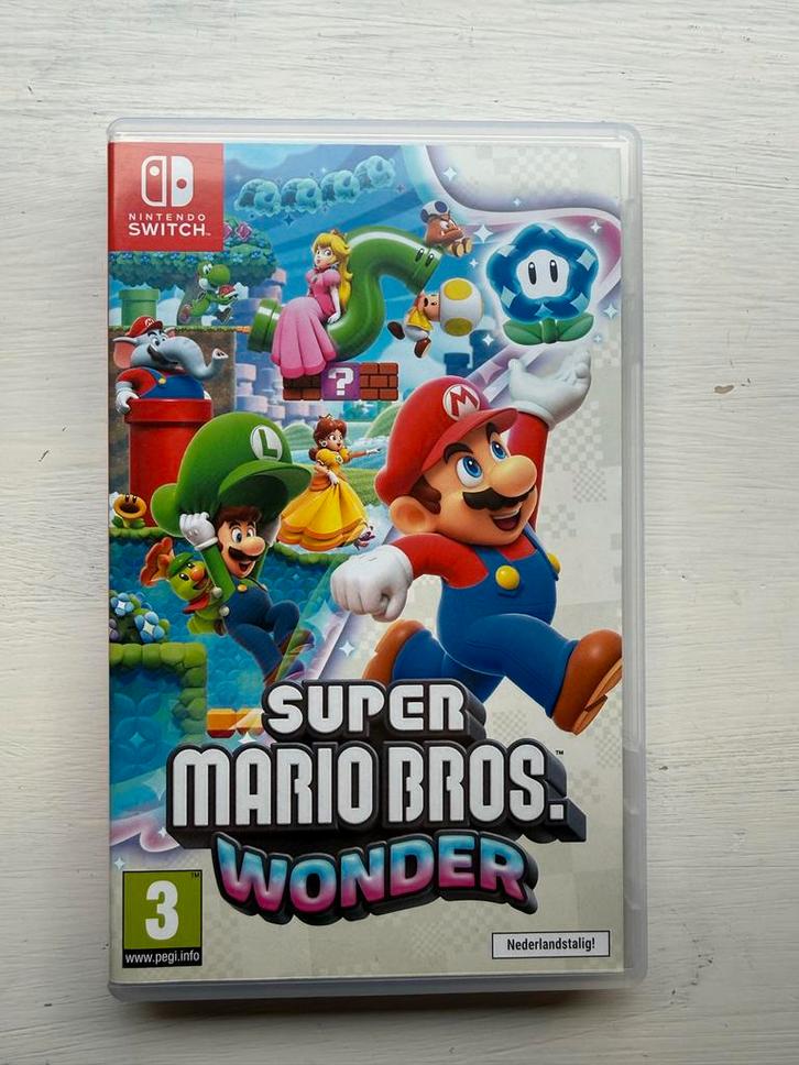 Super Mario Bros. Wonder - Nintendo Switch, Spelcomputers en Games, Games | Nintendo Switch, Nieuw, Platform, 3 spelers of meer