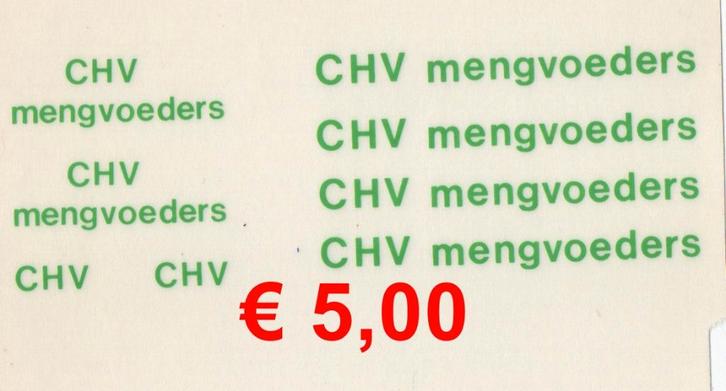 Diverse decals en stickers mengvoederbedrijven, Hobby en Vrije tijd, Modelauto's | 1:50, Nieuw, Bus of Vrachtwagen, Overige merken