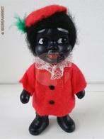 Authentieke vintage etalage zwarte Piet pop - 20cm, rood, Diversen, Sinterklaas, Verzenden, Zo goed als nieuw