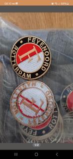 Feyenoord logo embleem  - PER 3 STUKS, Ophalen of Verzenden