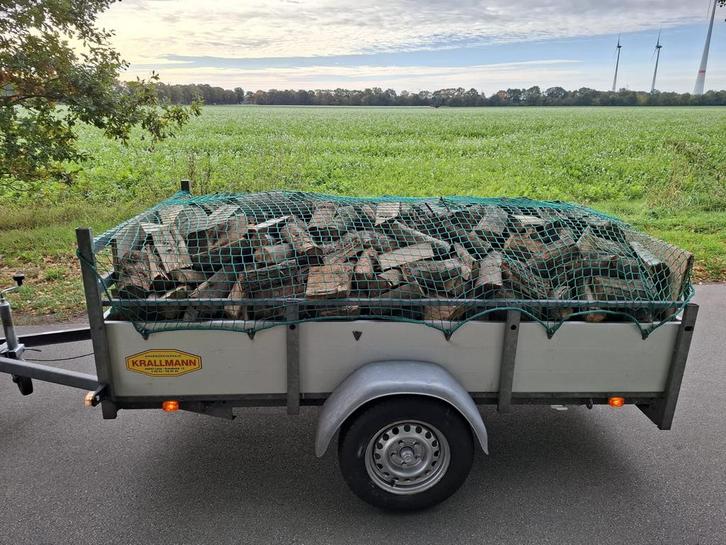 Droog haardhout - Gemengd - Aanhanger vol!, Tuin en Terras, Haardhout, Overige houtsoorten, Minder dan 3 m³, Ophalen