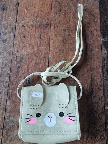 Kinder schoudertas konijntje  beschikbaar voor biedingen