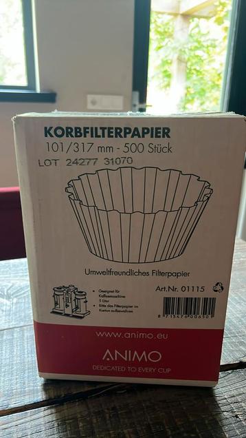 Animo filters 101 / 317 beschikbaar voor biedingen