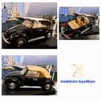 Politoys Volkswagen Kever Cabriolet 1/25, Hobby en Vrije tijd, Modelauto's | 1:24, Verzenden, Gebruikt, Auto, Overige merken