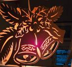 Ratags Kerstklokken  handarbeid uit Ertsgebergte, Ophalen of Verzenden, Gebruikt