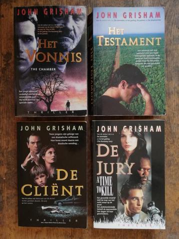 14x John Grisham: De Cliënt, jury,partner, broederschap,deal beschikbaar voor biedingen