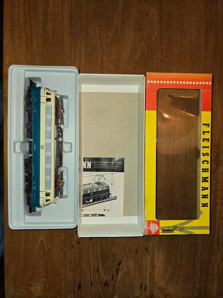 E-lock BR110 Fleischmann HO 4338, Hobby en Vrije tijd, Modeltreinen | H0, Zo goed als nieuw, Locomotief, Gelijkstroom, Fleischmann